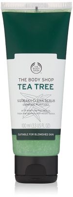 Body Shop's Tea Tree Squeaky Clean Scrub