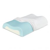 Sleep Innovations Cool Memory Foam Contour Pillow e1519126156953
