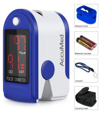 AccuMed-CMS-50-DL Fingerprint Pulse Oximeter