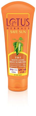 Lotus Herbals Safe Sunscreen