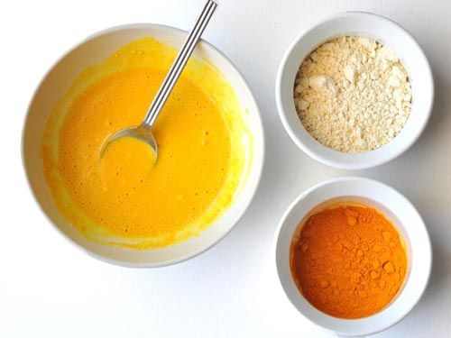 Besan, Turmeric and Lemon Paste