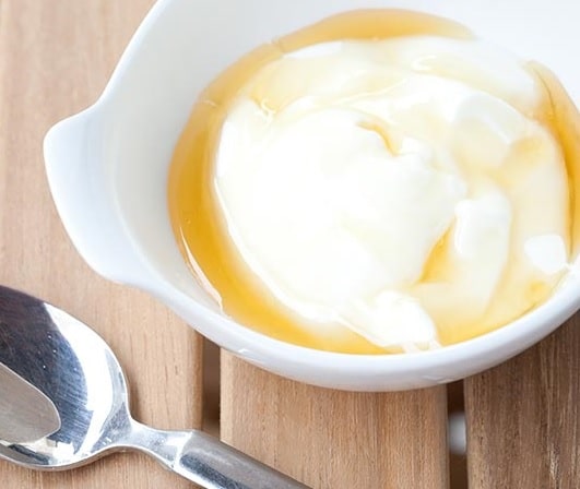 Honey, Lemon and Yogurt Paste