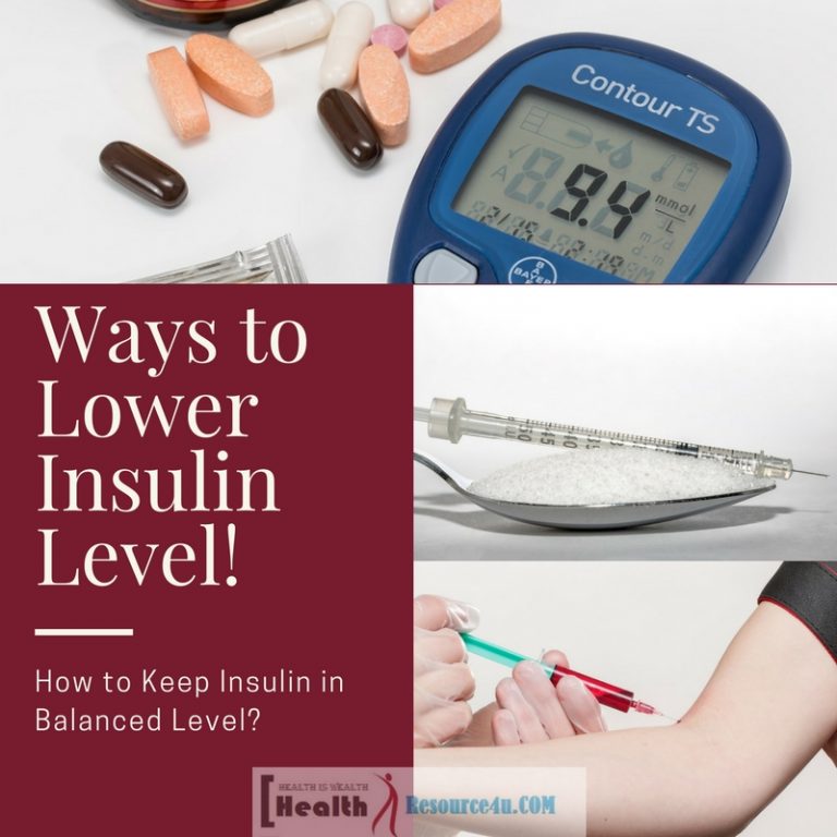 Keep Insulin in Balanced Level