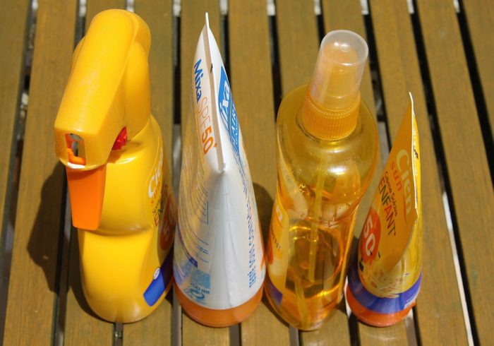 sunscreen with SPF rate