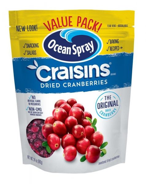 Spray Craisins Dried Cranberries
