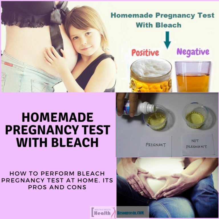 How to Perform Bleach Pregnancy Test at Home