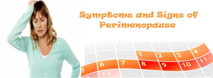 Symptoms and Signs of Perimenopause