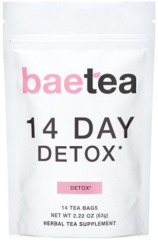 Baetea 14 Day Teatox Detox Herbal Tea Supplement