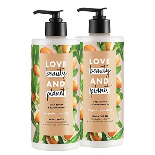 Love Beauty and Planet Majestic Moisture Body Wash, Shea Butter and Sandalwood