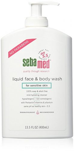 Sebamed Liquid Face and Body Wash for Sensitive Skin