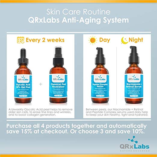 QrxLabs skin care routine