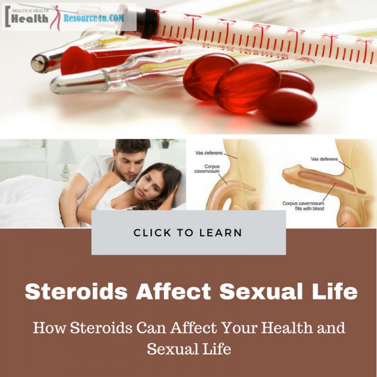 Steroids Affect Sexual Life