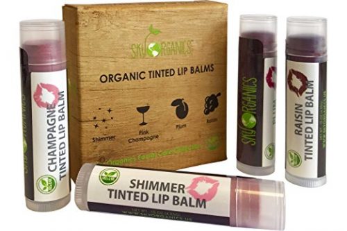 Organic Tinted Lip Balm by Sky Organics