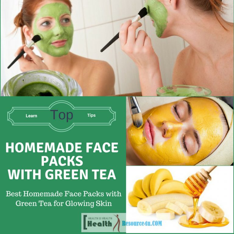 Best Homemade Face Packs with Green Tea