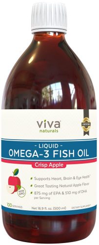 Viva Naturals Omega 3 Fish Oil Supplement