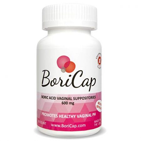 BoriCap Boric Acid Vaginal Suppositories