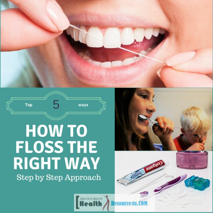 How to Floss the Right Way