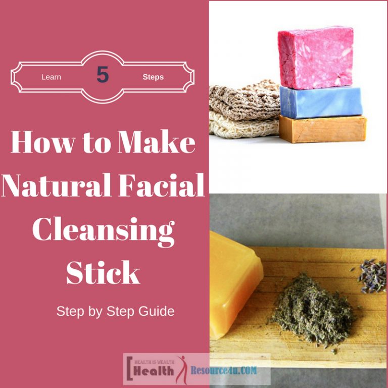 How to Make a Natural Facial Cleansing Stick