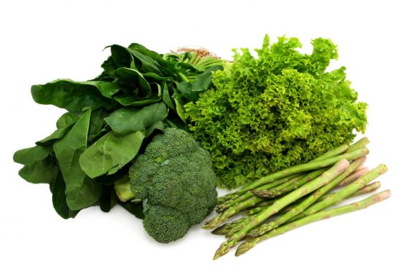 leafy vegetables