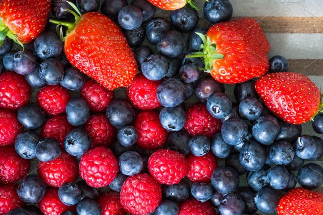 fresh berries