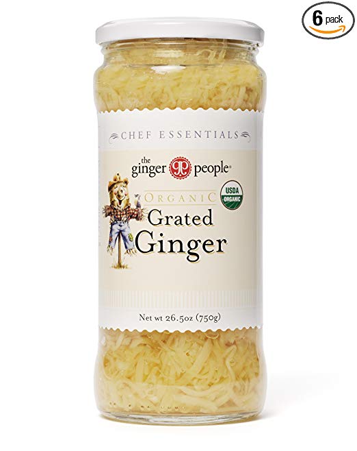 grated ginger