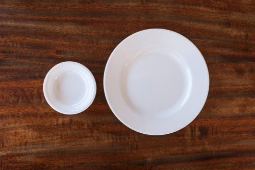 Eat on a Small Size Plate