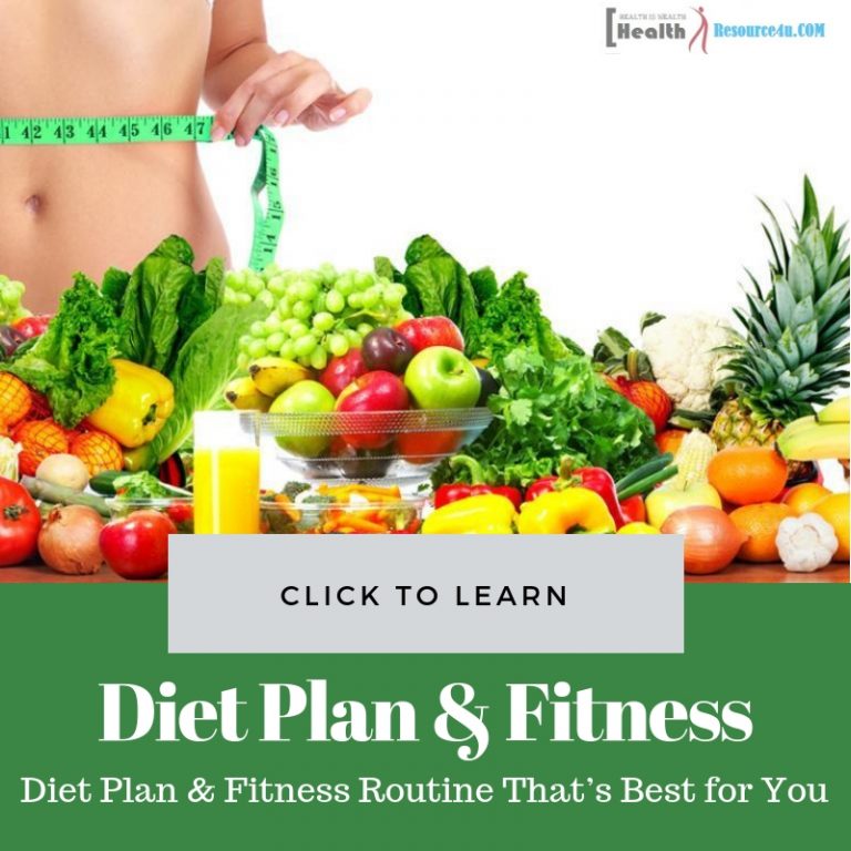 Create a Diet Plan & Fitness Routine