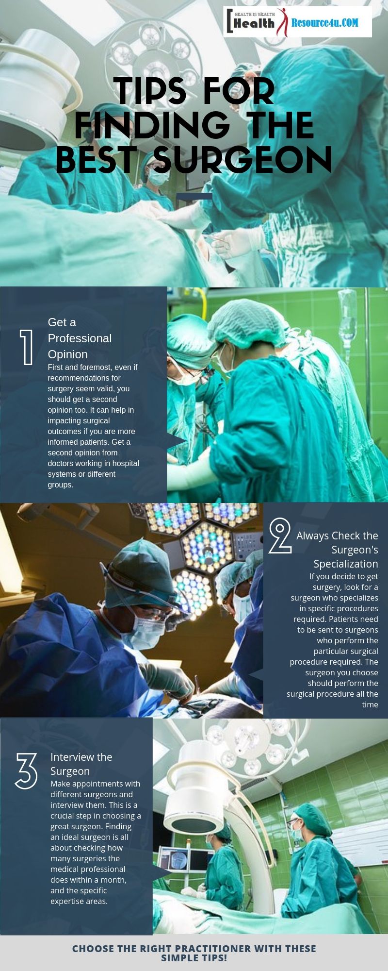 TIps to Choose a Great Surgeon