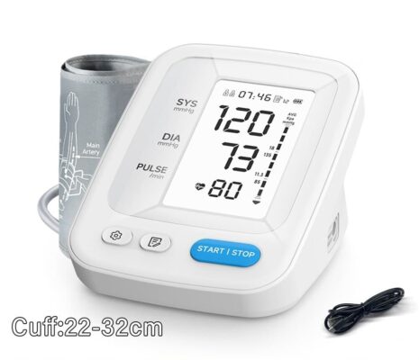 Digital-Upper-Arm-Blood-Pressure-Monitor-Measurement