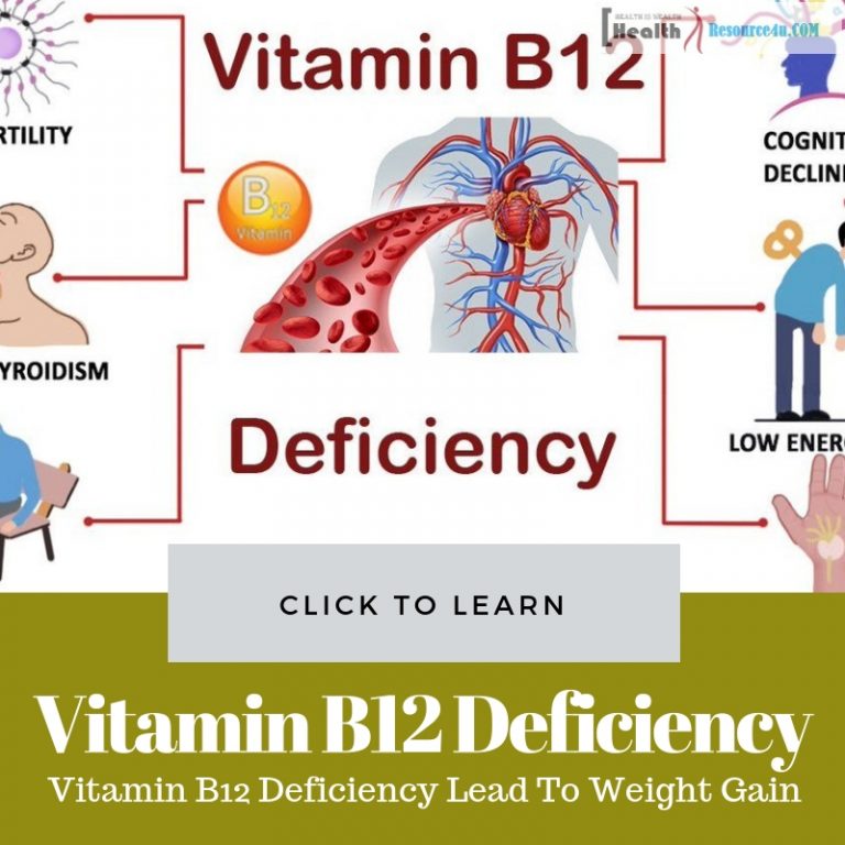 Vitamin B12 Deficiency Lead To Weight Gain