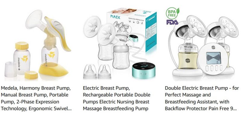 Breast Pump Types