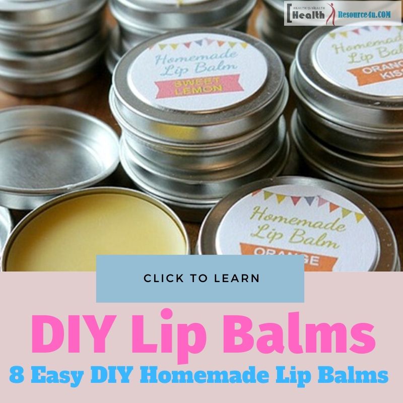 DIY Homemade Lip Balms