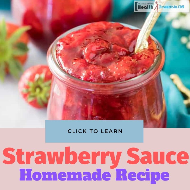 Strawberry Sauce Recipe