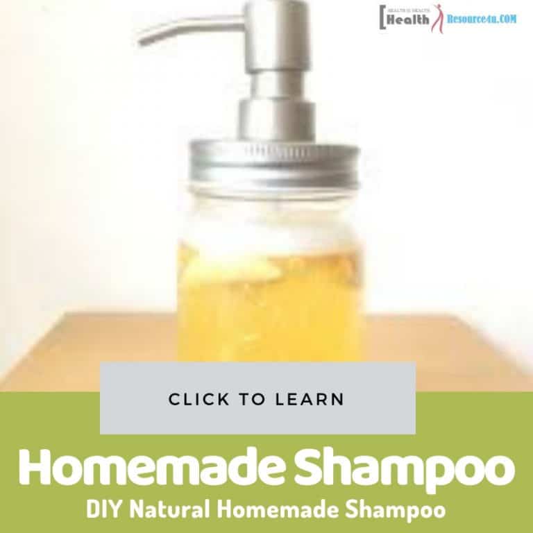 DIY Natural Homemade Shampoo