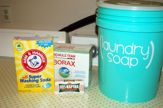 homemade laundry soap