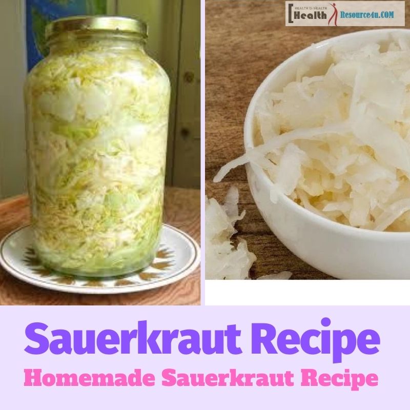 Homemade Sauerkraut Recipe