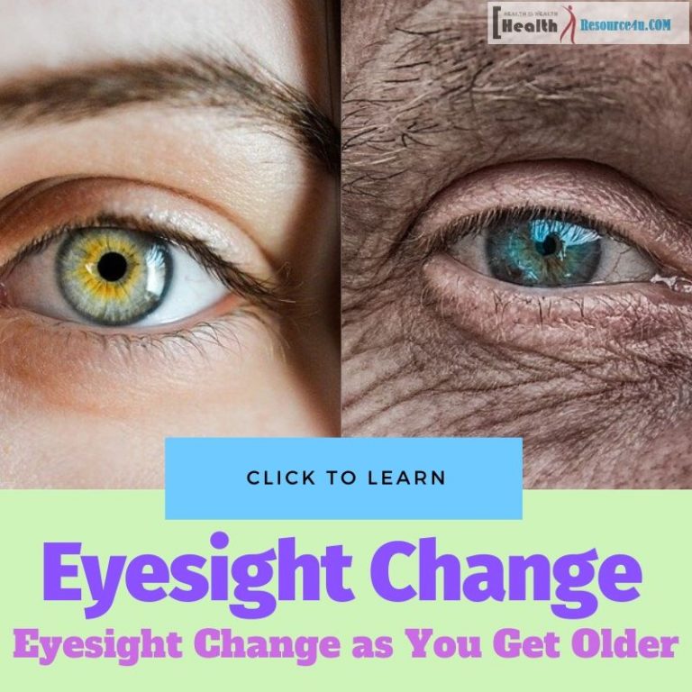 Eyesight Change as You Get Older