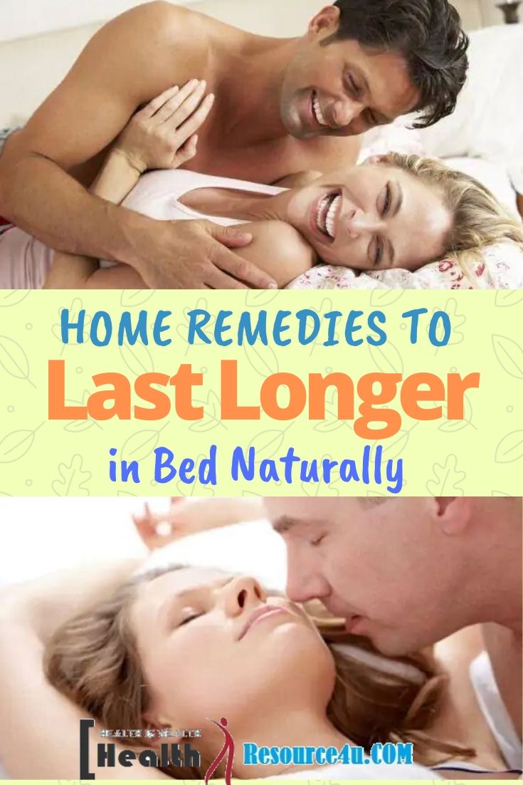 Home Remedies Last Longer in Bed Naturally