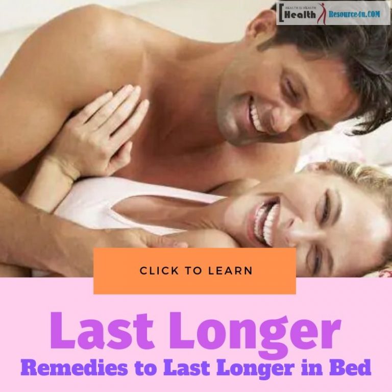 Last Longer in Bed Naturally