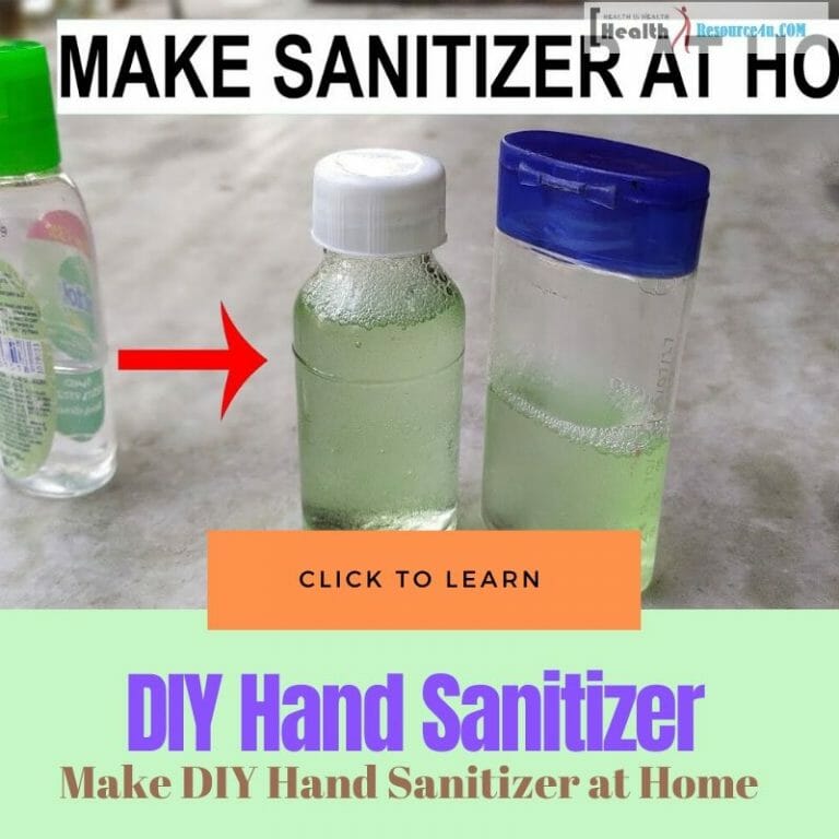 DIY Hand Sanitizer at Home