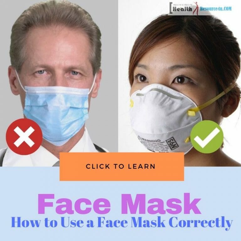 Use a Face Mask Correctly