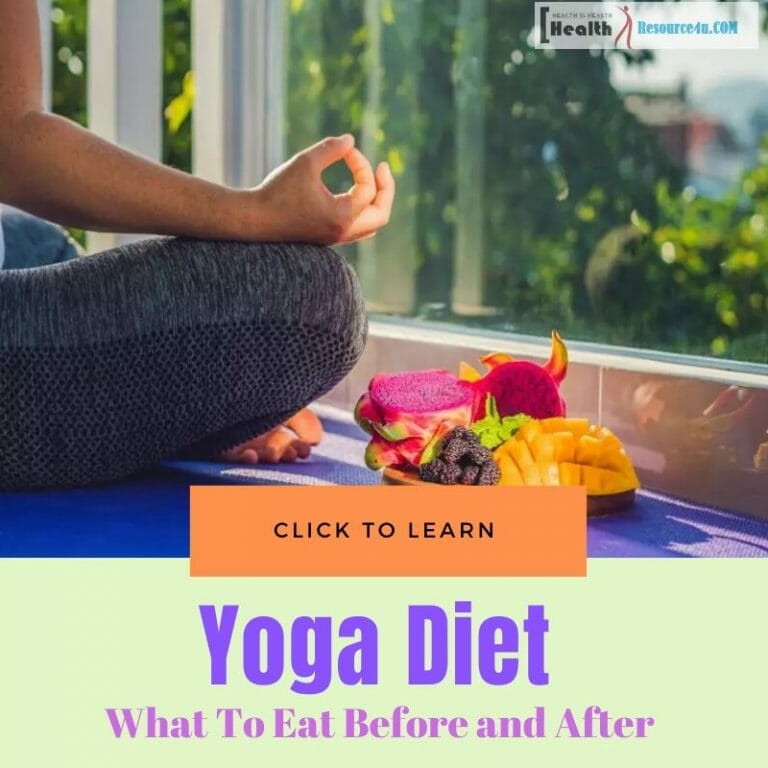 Yoga diet before and after
