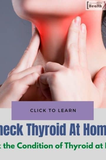 check thyroid at home