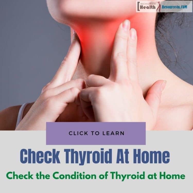 check thyroid at home