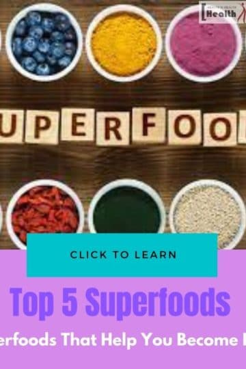 Superfoods That Will Help You Become Fitter