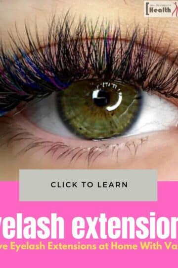 Remove Eyelash Extensions at Home With Vaseline